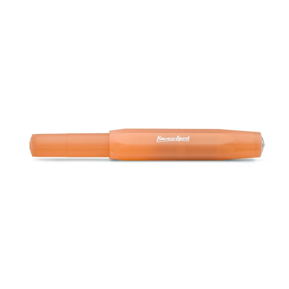 Pluma estilográfica mandarina clara Frosted Sport Kaweco