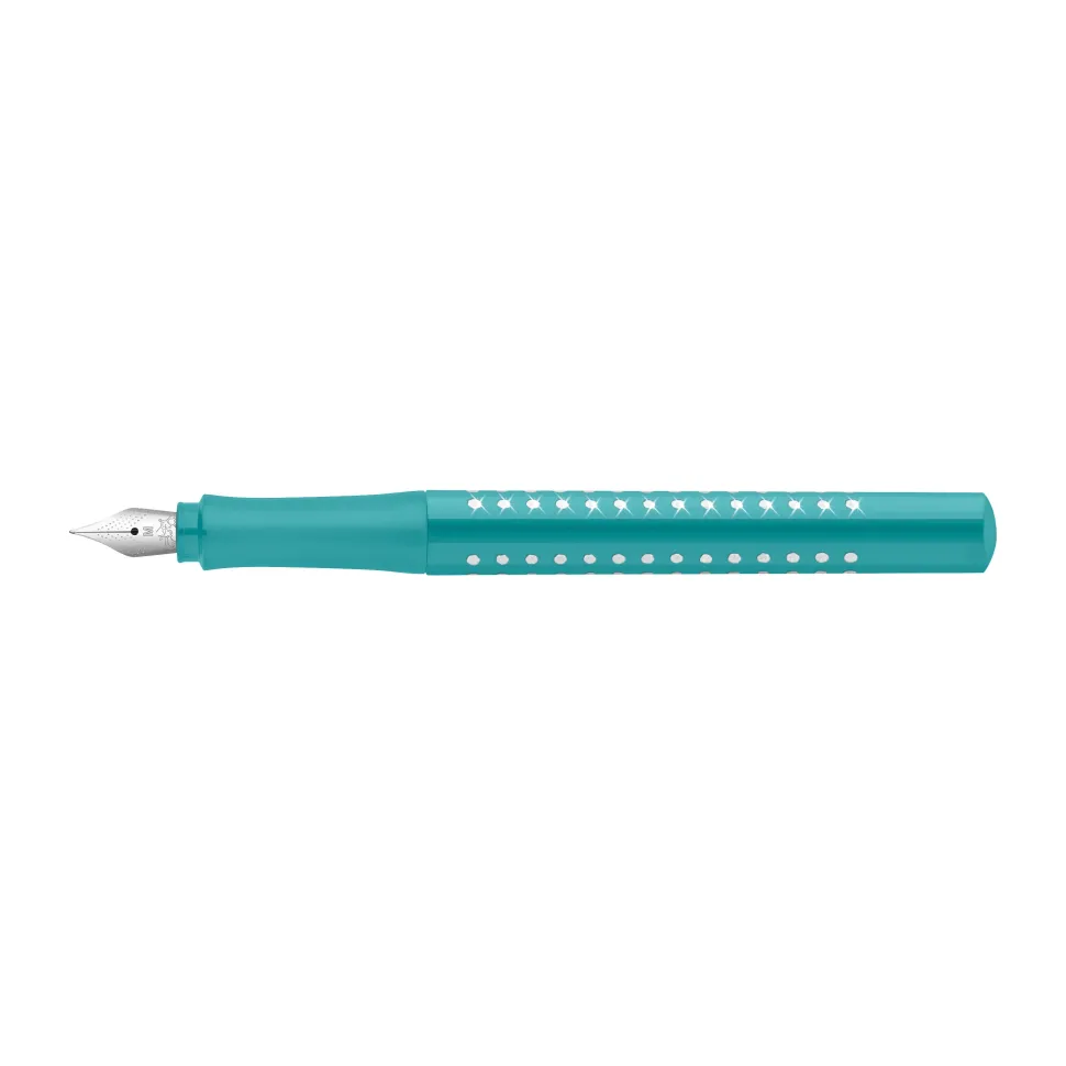 Pluma estilográfica Mediana Océano Sparkle Faber-Castell