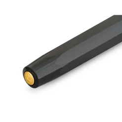 Pluma estilográfica negra Piston Classic Sport Kaweco Gruesa
