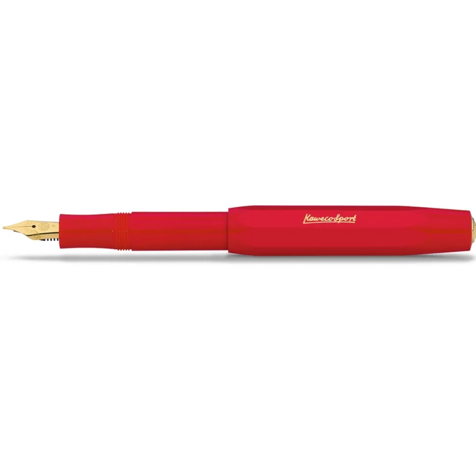 Pluma estilográfica roja Classic Sport Kaweco