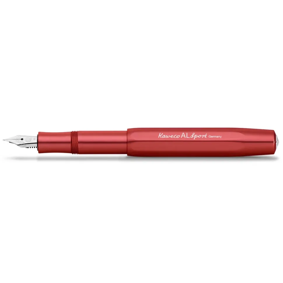 Pluma estilográfica rojo intenso AL Sport Kaweco