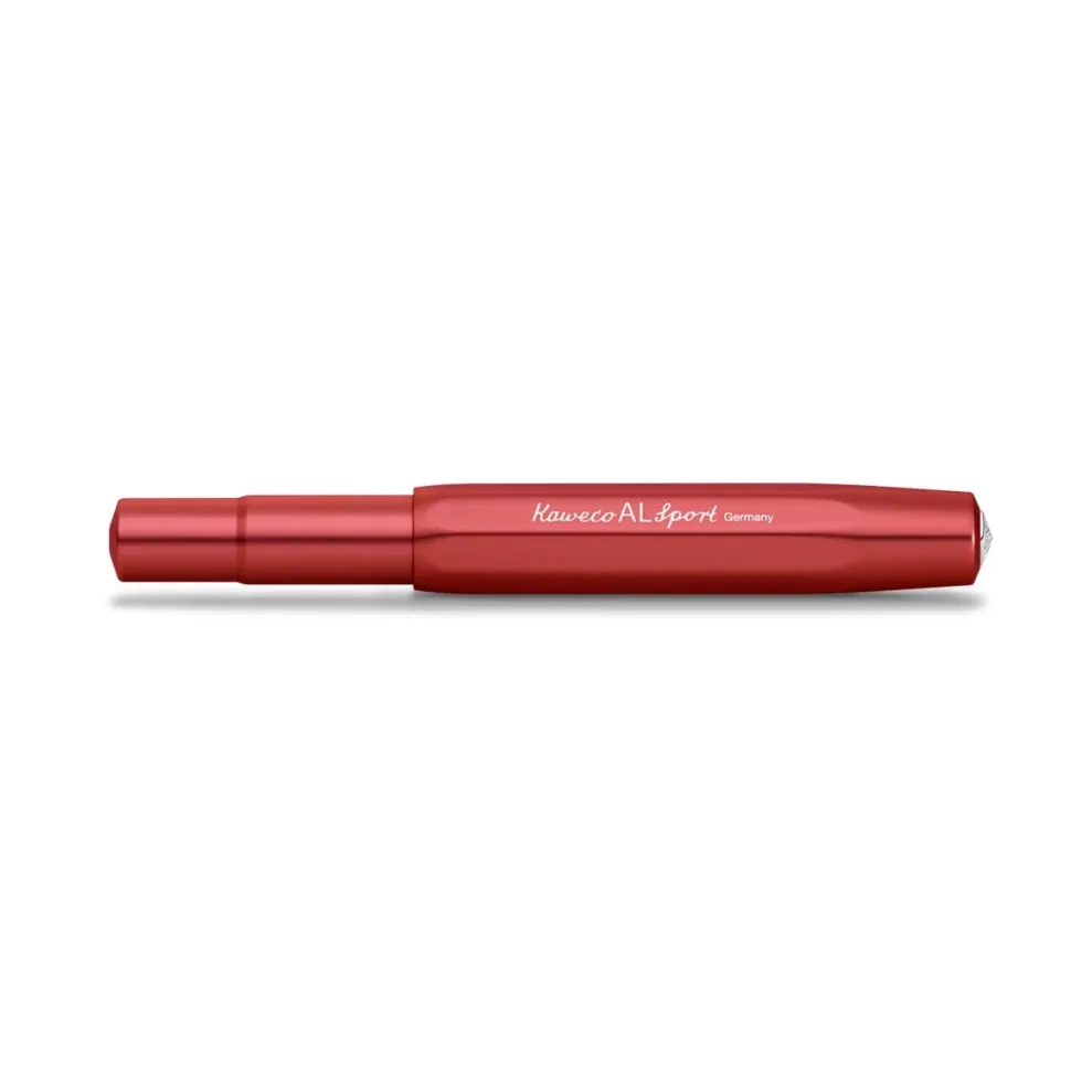 Pluma estilográfica rojo intenso AL Sport Kaweco
