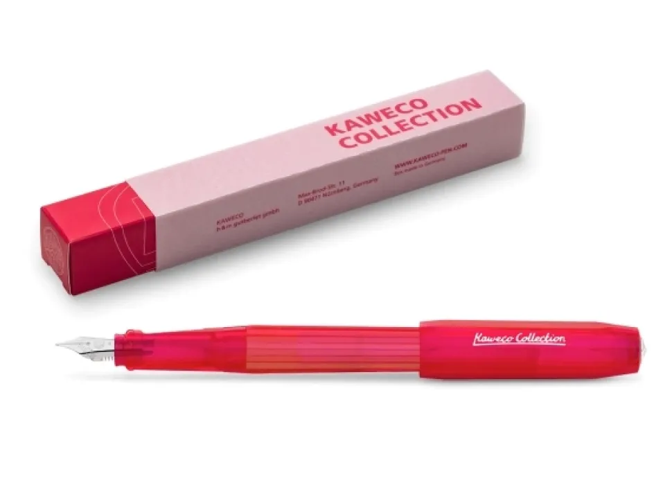 Pluma estilográfica rojo Perkeo Collection Kaweco Fina