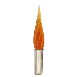 Plumilla de cristal de murano Ambar