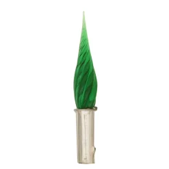 Plumilla de cristal de murano Verde