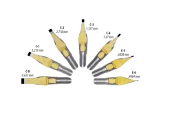 Plumillas planas Serie C Speedball
