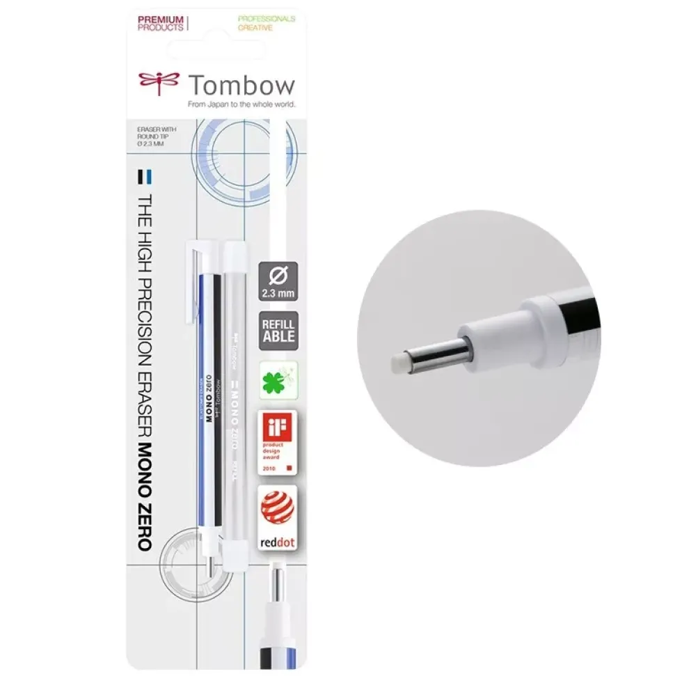 Portagomas Mono Zero redondo Tombow 2,3mm