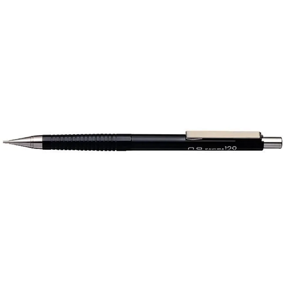 Portaminas 0.9 Negro Sakura129