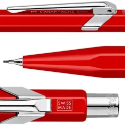 Portaminas 844 Rojo Caran d'Ache 0.7mm