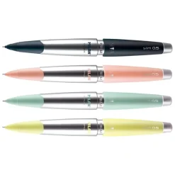 Portaminas HB Capsule Slim Silver Milan 0.5mm