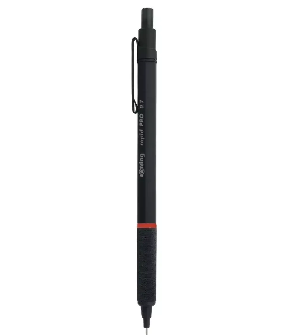 Portaminas negro Rapid Pro Rotring 0,7mm