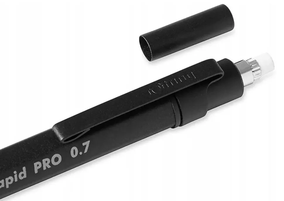 Portaminas negro Rapid Pro Rotring 0,7mm