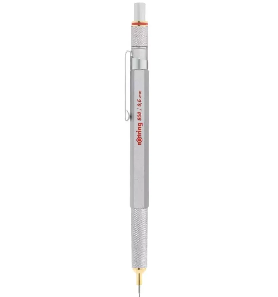 Portaminas plata 800 Rotring 0,5mm