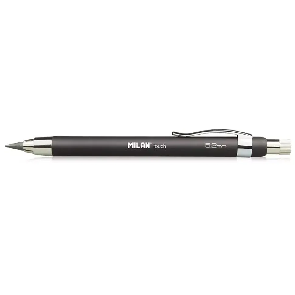 Portaminas Profesional Negro Milan 5.2mm