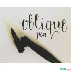 Portaplumillas en codo u oblicuo