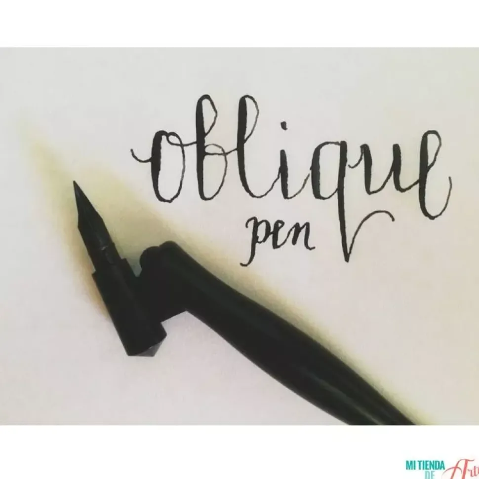 Portaplumillas en codo u oblicuo