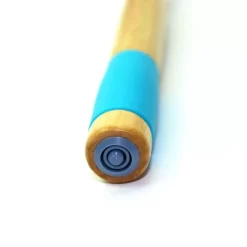Portaplumillas ergonómico con mango azul y tapa Tachikawa