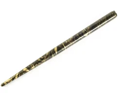 Portaplumillas Gold and Black Marbled Speedball
