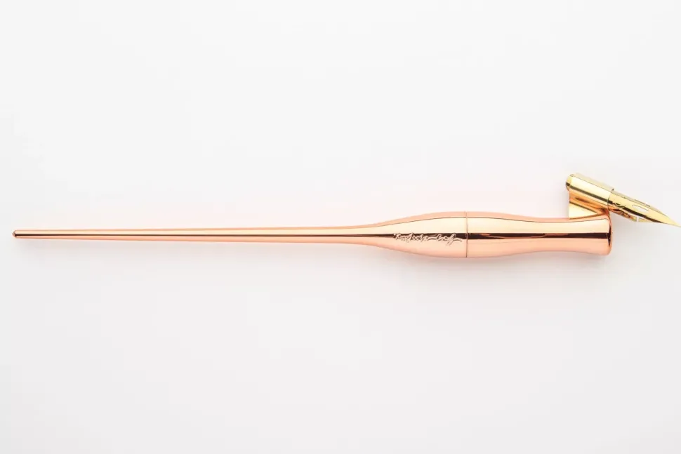 Portaplumillas metálico 2en1 Copper Sunrise Moblique