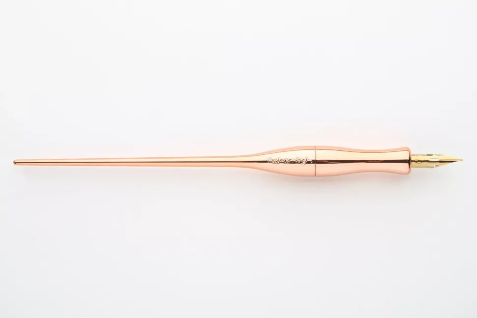 Portaplumillas metálico 2en1 Copper Sunrise Moblique