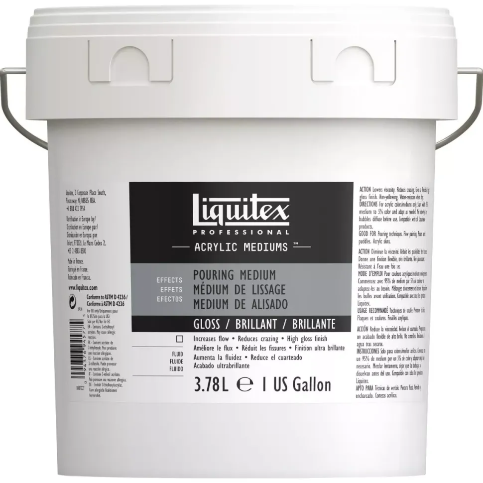 Pouring Medium Brillante Liquitex 3,78l