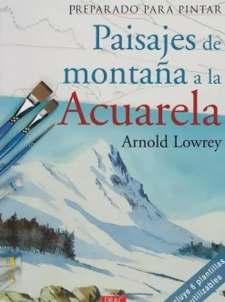 Preparado para pintar paisajes de montaña a la acuarela
