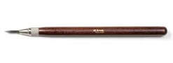 Punta seca mango de madera GR-036