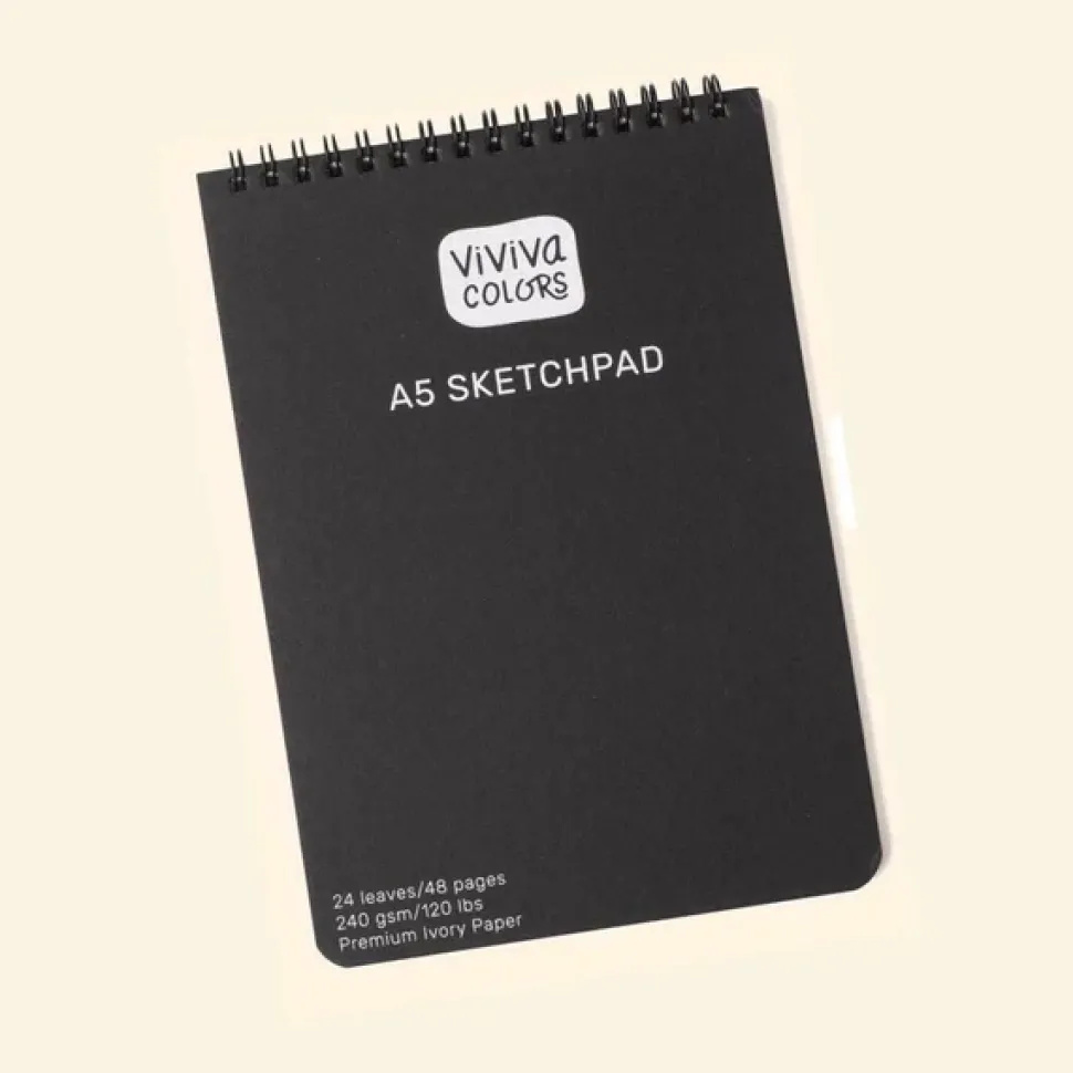 Recambio bloc dibujo para kit de acuarela para viaje A5