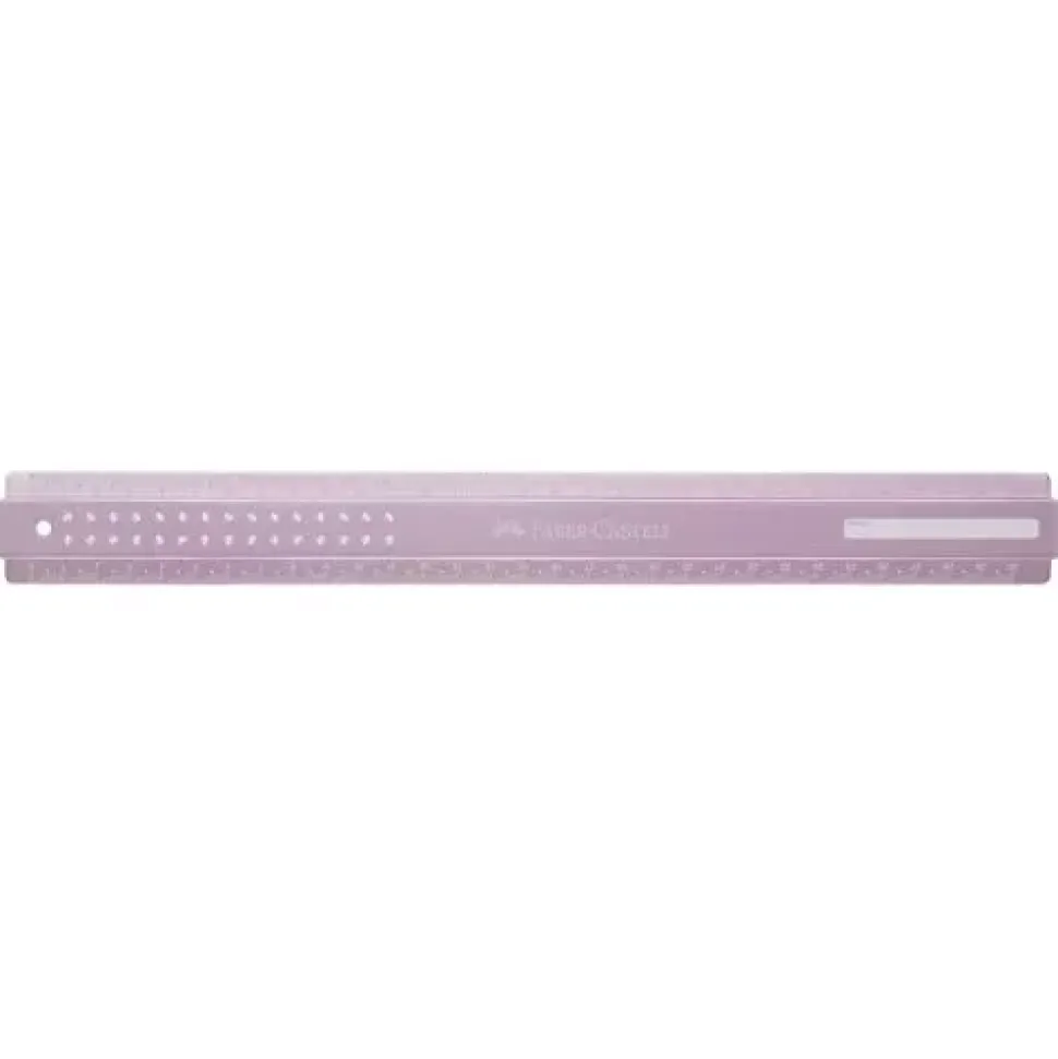 Regla colores surtidos Sparkle Faber-Castell 30cm