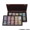 Rembrandt 150 pasteles suaves, caja madera Master selección general H150