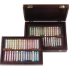 Rembrandt 60 pasteles suaves, caja madera selección retrato Deluxe Rembrandt