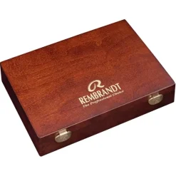 Rembrandt 60 pasteles suaves, caja madera selección retrato Deluxe Rembrandt
