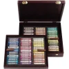 Rembrandt 90 pasteles suaves, caja Professional madera de lujo selección retrato