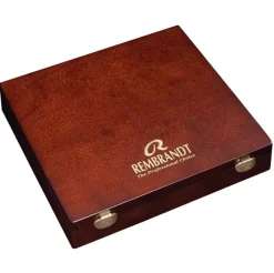 Rembrandt 90 pasteles suaves, caja Professional madera de lujo selección retrato