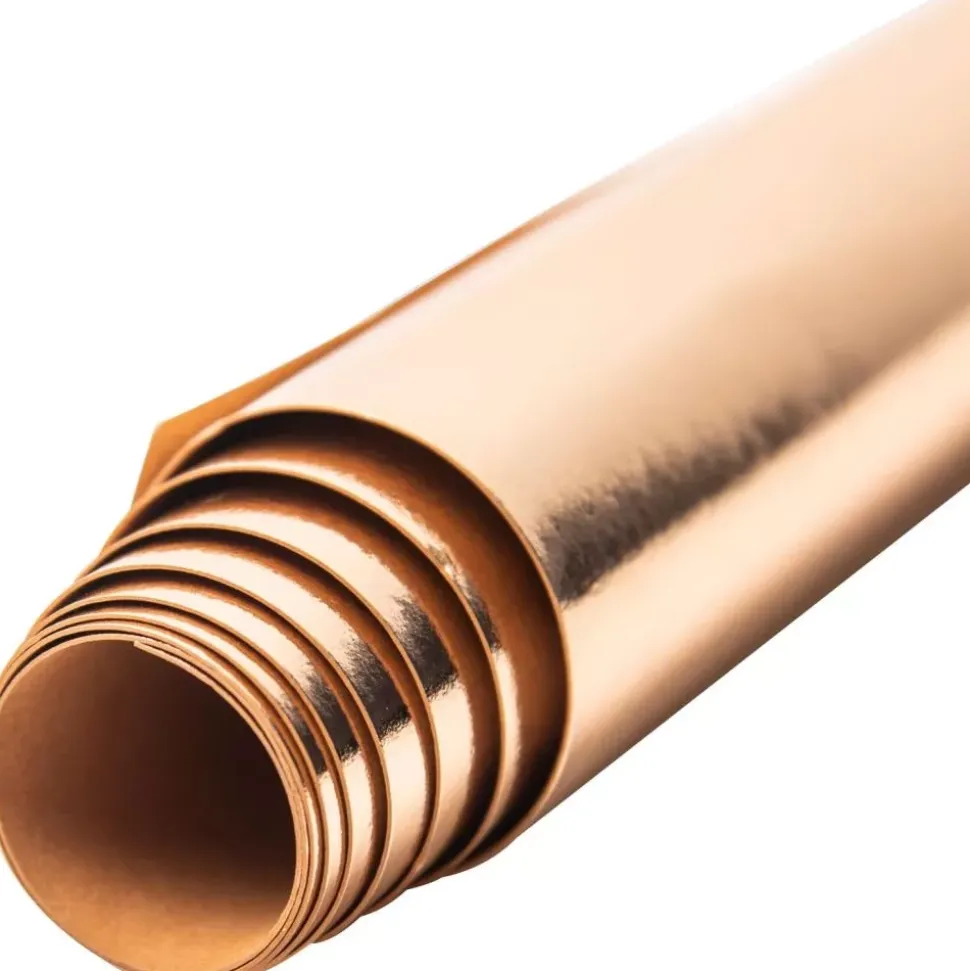 Rollo de Papel Texturizado Rose Gold Sizzix 30x121cm