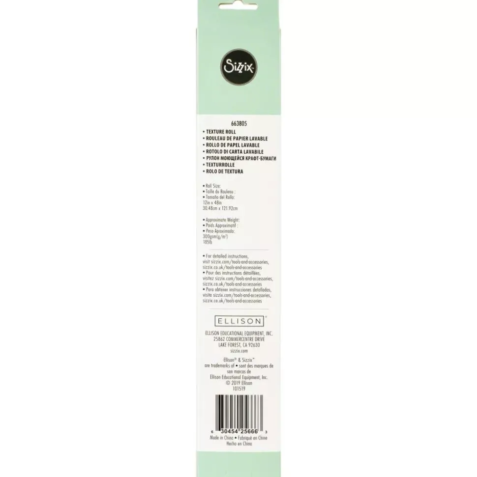 Rollo de Papel Texturizado Rose Gold Sizzix 30x121cm