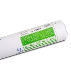 Rollo Papel Dibujo "C" à Grain Blanco Natural Canson 1,5x10m 180g/m²