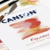 Rollo Papel Óleo Figueras Grano Tela Lino Canson 1,40x10m 290g/m²