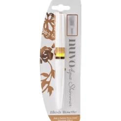 Rotulador Aqua Shimmer Pen Blush Rosette Nuvo