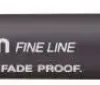 Rotulador Calibrado Pin Gris Oscuro Uni-Ball 0,5mm