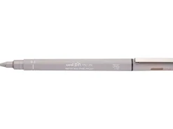 Rotulador Calibrado Pin Gris Claro Uni-Ball 0,1mm