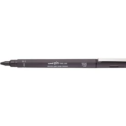 Rotulador Calibrado Pin Gris Oscuro Uni-Ball 0,1mm