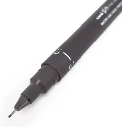Rotulador Calibrado Pin Gris Oscuro Uni-Ball 0,1mm