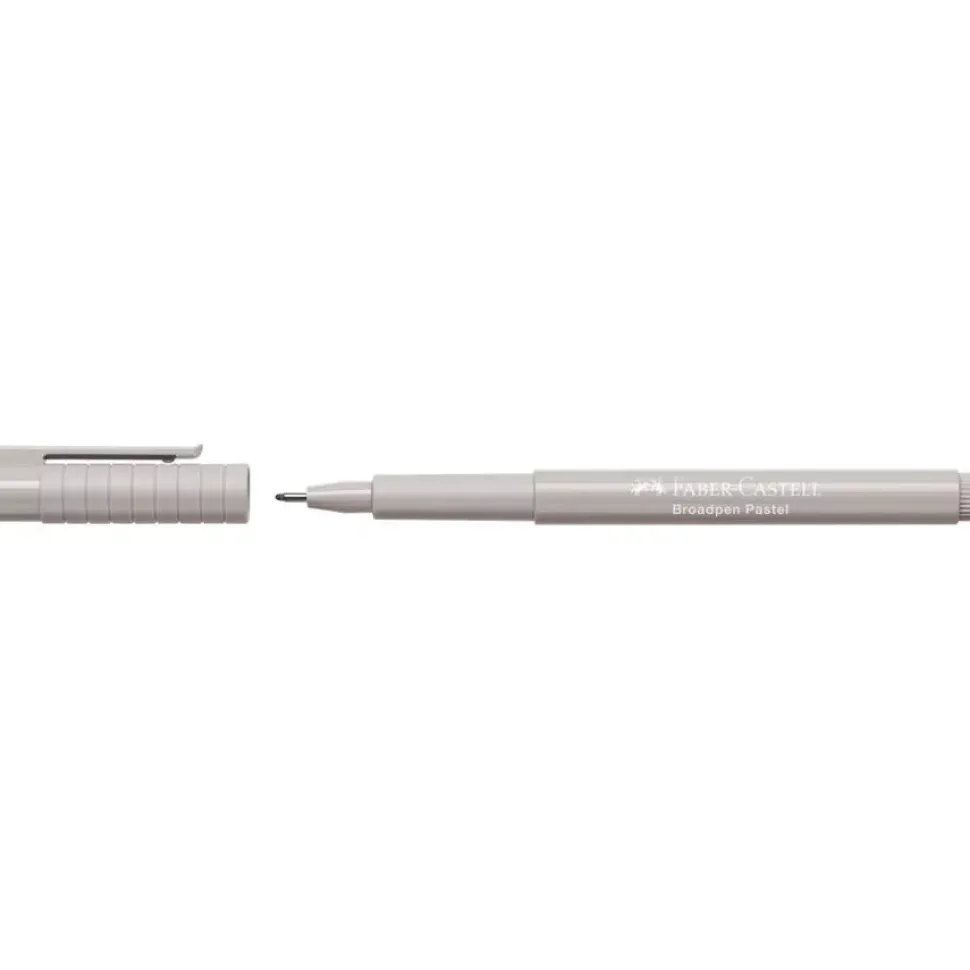 Rotulador Gris Pastel Broadpen 1554 Faber-Castell