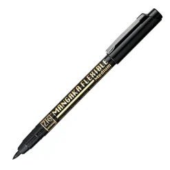 Rotulador Mangaka Flexible Medio Negro