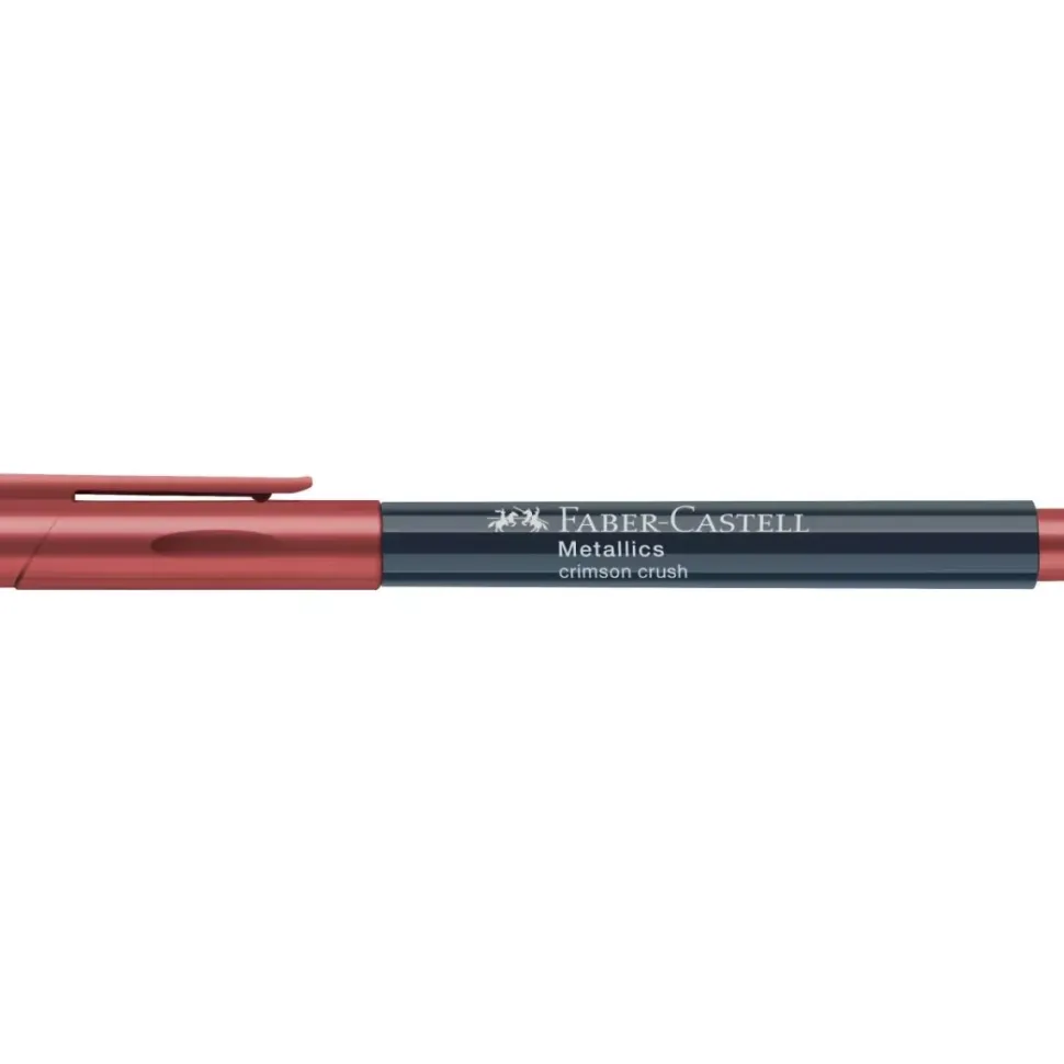 Rotulador Metálico Crimson Crush Metallics Faber-Castell