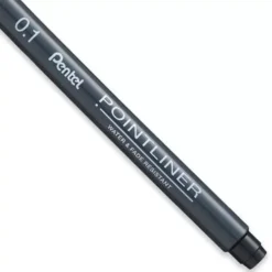 Rotulador Negro Calibrado Pointliner Pentel 0,1mm