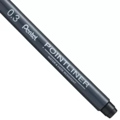 Rotulador Negro Calibrado Pointliner Pentel 0,3mm