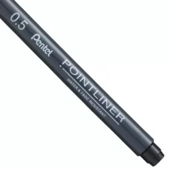 Rotulador Negro Calibrado Pointliner Pentel 0,5mm