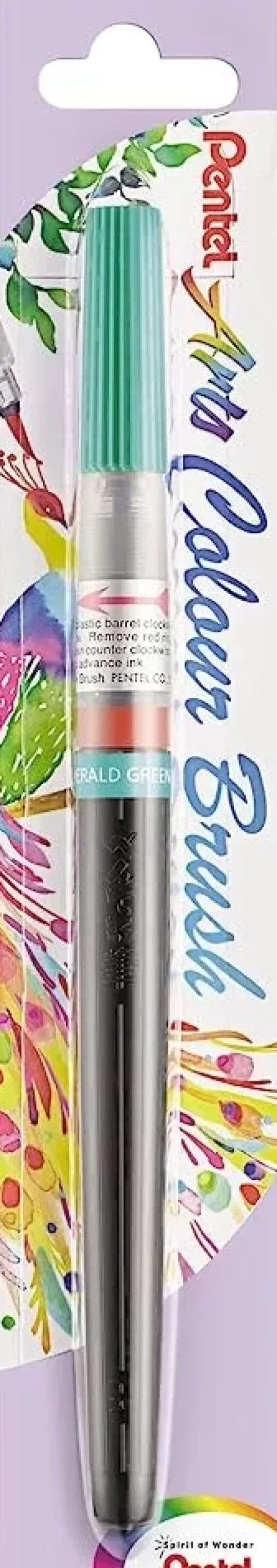 Rotulador Pentel Color Brush Emerald Green #162